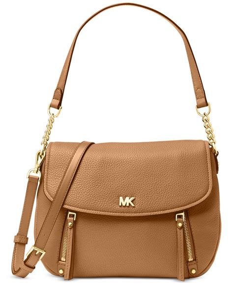 michael michael kors evie pebble leather shoulder bag oxblood|Macy's.